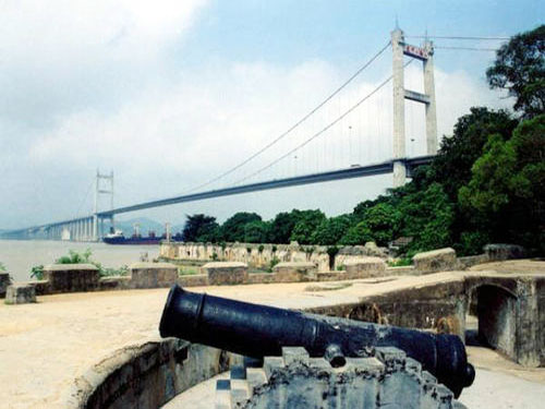 Humen Bridge across the Pearl River Estuary